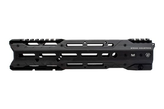 The Strike Industries Gridlok AR15 handguard features M-LOK attachment slots